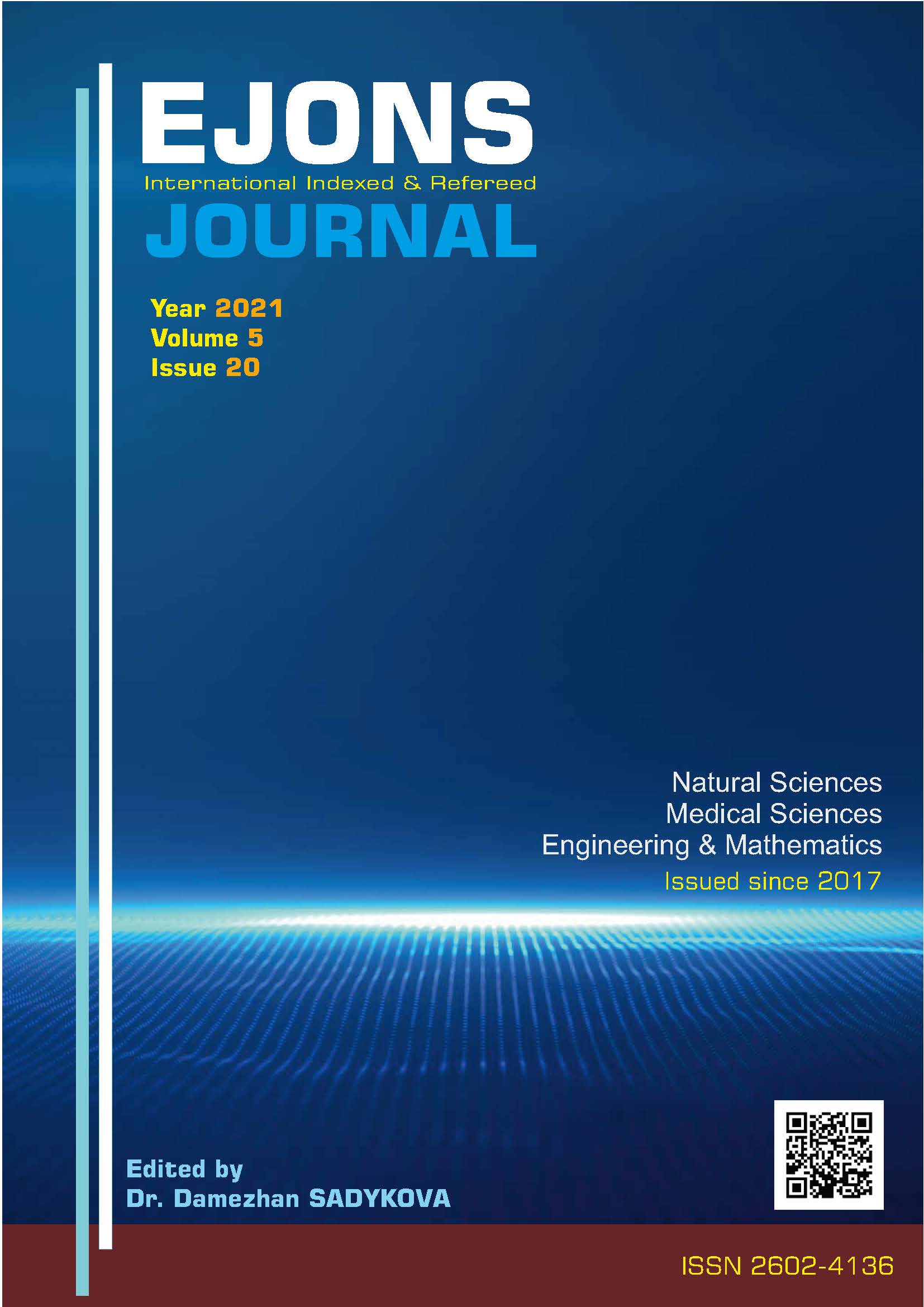 					Cilt 5 Sayı 20 (2021): EJONS Journal Gör
				